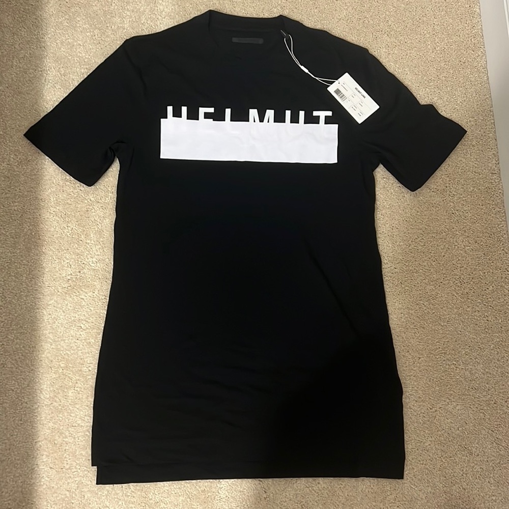 Helmut Lang Logo Oversized Mens T-Shirt
